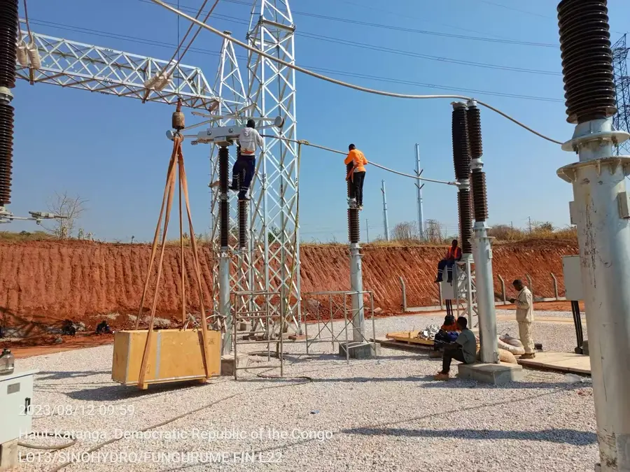 Travée 220 kV